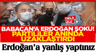 Babacan'a Erdoğan şoku! Partililer anında uzaklaştırdı