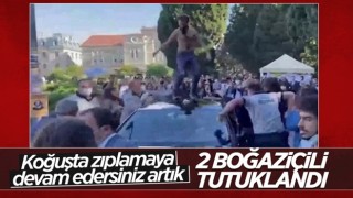 Boğaziçi Üniversitesi'nde gözaltına alınanlardan 2'si tutuklandı