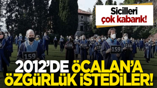 Boğaziçili akademisyenlerin sicili kabarık! 2012 yılında terörist başı Abdullah Öcalan'a özgürlük istemişlerdi