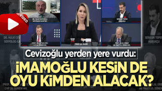 Cevizoğlu yerden yere vurdu: İmamoğlu kesin de oyu kimden alacak?