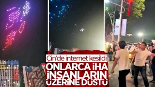 Çin'de internet kesintisi nedeniyle onlarca İHA, insanların üzerine düştü