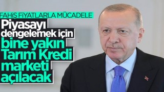 Cumhurbaşkanı Erdoğan: Türkiye genelinde 1000 kadar market açılacak