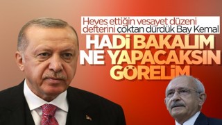 Cumhurbaşkanı Erdoğan'dan Kılıçdaroğlu'nun bürokratlara çağrısına cevap