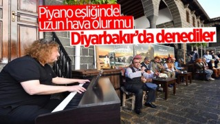 Diyarbakır’da piyano eşliğinde uzun hava denemesi