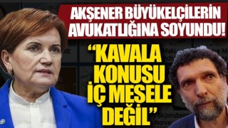 Meral Akşener büyükelçilerin avukatlığına soyundu: Osman Kavala konusu iç mesele değil