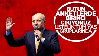 Numan Kurtulmuş: Anketlerde AK Parti açık ara birinci partidir