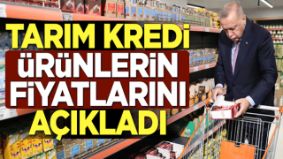 Tarım Kredi ürünlerin fiyatlarını açıkladı