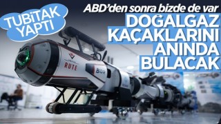 TÜBİTAK'tan doğalgaz kaçaklarını tespit eden Robot Göz