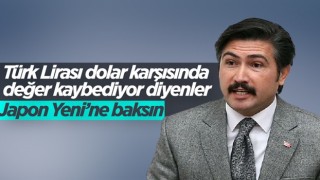 AK Parti'li Cahit Özkan: Japonya ekonomisini dolara göre kıyaslamıyor