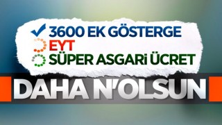 AK Parti'nin gündemindeki 3 çalışma: 3600 ek gösterge, asgari ücret, EYT