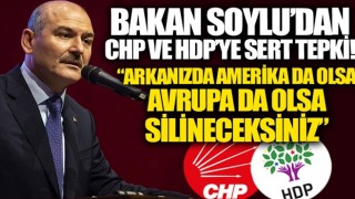 Bakan Soylu CHP ve HDP'ye Ağrı'dan seslendi: Arkanızda Amerika da Avrupa da olsa silineceksiniz