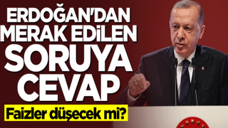 Başkan Erdoğan'dan faiz ve döviz açıklaması