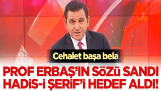 Bunların derdi Diyanet değil İslam! Fatih Portakal, Prof. Erbaş'ın sözü sandı, Hadis-i Şerif'i hedef aldı