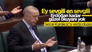 Cumhurbaşkanı Erdoğan Sezai Karakoç'un Mona Roza şiirini okudu