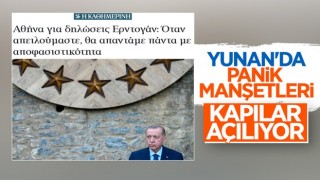 Cumhurbaşkanı Erdoğan'ın göçmenlerle ilgili sözleri Yunan basınında