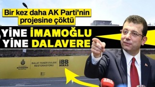 ekrem AK Partili Fatih Belediyesi’nin emeklerini hiçe sayıp hazıra konmaya çalıştı