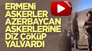 Ermeni askerler Azerbaycan askerlerine yalvardı