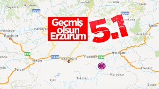 Erzurum'da 5.1 büyüklüğünde deprem meydana geldi