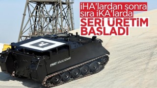 İnsansız kara araçları seri üretime başlıyor