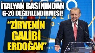 İtalyan basınından G20 değerlendirmesi: Zirvenin galibi Erdoğan