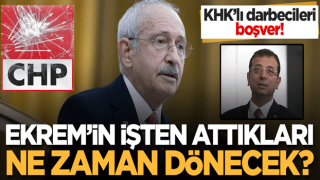 KHK'lı darbecileri boşver! Ekrem'in işten attıkları ne zaman dönecek?