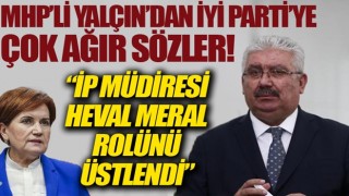 MHP'li Semih Yalçın'dan İYİ Parti'ye ağır sözler: İP Müdiresi 'Heval Meral' rolünü üstlendi