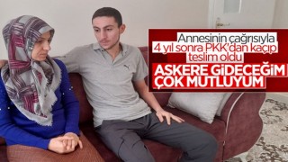 Oğlunu PKK'dan kurtaran anne: Şerefle askere yolcu edeceğim