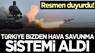 Resmen duyurdu: Türkiye bizden hava savunma sistemi aldı