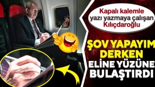 Sosyal medya Kılıçdaroğlu’nun ucu kapalı kalemle yazı yazdığı fotoğrafı konuşuyor