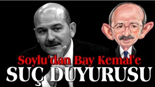 Bakan Soylu duyurdu: Kemal Kılıçdaroğlu'na suç duyurusu!