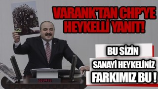 Bakan Varank'tan CHP'ye heykelli yanıt