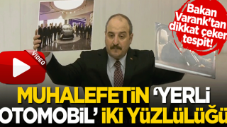 Bakan Varank'tan dikkat çeken tespit! Muhalefetin 'yerli otomobil' iki yüzlülüğü