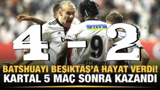 Batshuayi, Beşiktaş'a hayat verdi!