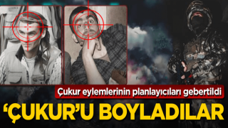 Çukur eylemlerinin planlayıcıları "çukur"u boyladı