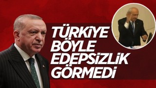 Cumhurbaşkanı Erdoğan'dan Kılıçdaroğlu'nun el hareketine tepki