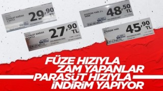 Doların düşmesiyle, ürünlere verilen fahiş fiyatlar inmeye başladı