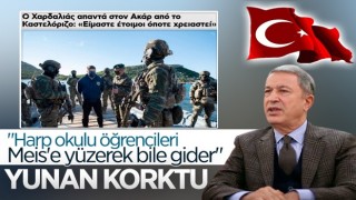 Hulusi Akar'ın Meis'le ilgili sözleri Yunanistan'ı rahatsız etti