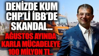 İBB bunu da yaptı! 100 milyon TL'lik karla mücadele Ağustos'ta sürdü