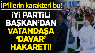 İP'lilerin karakteri bu! İYİ Partili Başkan'dan vatandaşa 'davar' hakareti