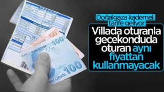 Kademeli doğalgaz tarifesi geliyor