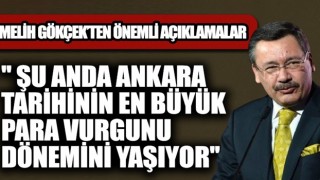 Melih Gökçek'ten olay açıklamalar!