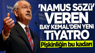 "Namus sözü" veren Kılıçdaroğlu'ndan yeni tiyatro