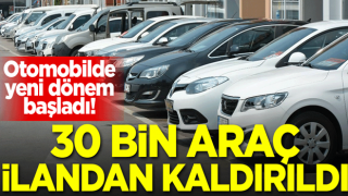 Otomobilde 'bekle gör' dönemi başladı! 30 bin araç ilandan kaldırıldı