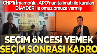 Seçim öncesi yemek seçim sonrası kadro