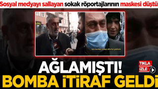 Sosyal medyayı sallayan sokak röportajlarının maskesi düştü!