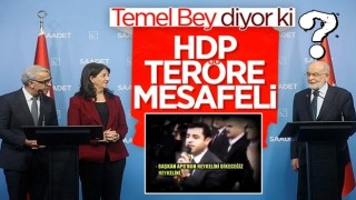 Temel Karamollaoğlu: HDP terör ile arasına mesafe koyuyor