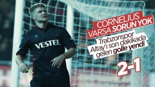 Trabzonspor, Altay'ı son dakikalarda gelen golle yendi