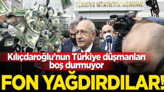 Türkiye düşmanları boş durmuyor... Kılıçdaroğlu'nun dostlarına fon yağdırdılar!