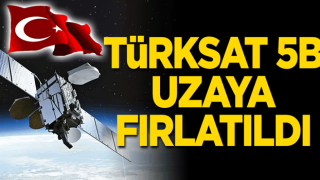 Türksat 5B uzaya fırlatıldı