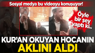 Allah diyen yaşlı adam Üsküdar'daki cami imamını korkuttu